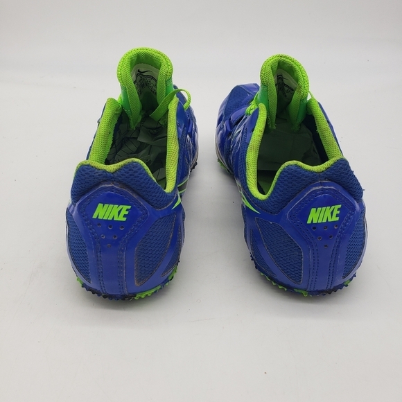 Nike Shoes Men's 10 Zoom Rival S  Blue Green Track Sprint Sneakers Cleats - Picture 5 of 7